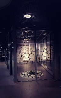 Kotopesä, 2021, installaatio, Galleria Kopio, Lapin yliopisto 